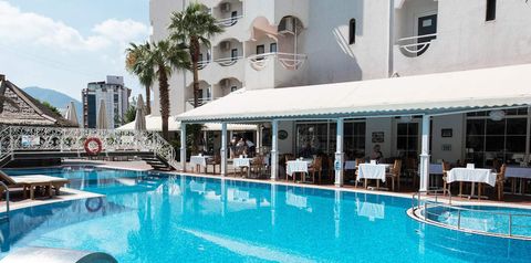 restauracja, basen, teren hotelu
