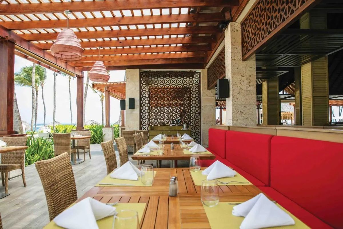 teren hotelu, restauracja