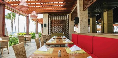 teren hotelu, restauracja