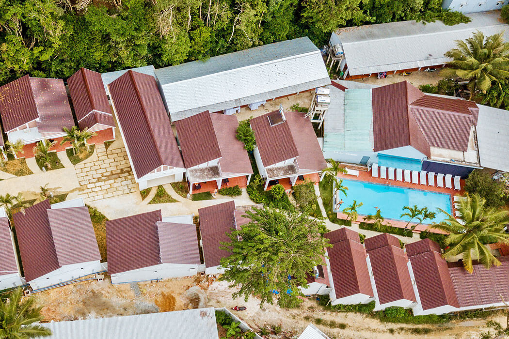 teren hotelu, basen