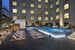obiekt, teren hotelu, basen