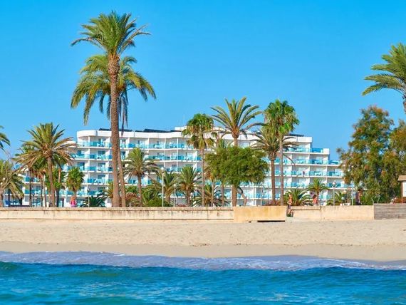 teren hotelu, plaża