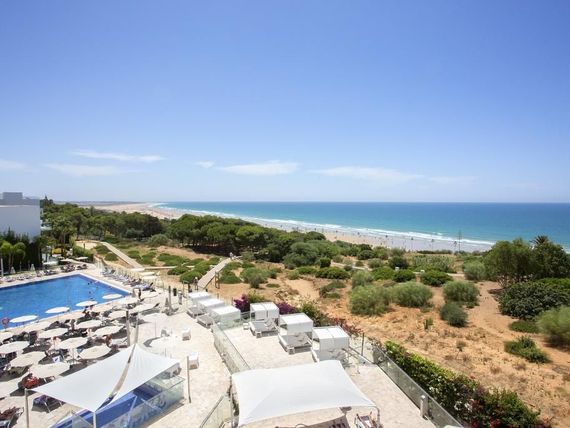 teren hotelu, plaża