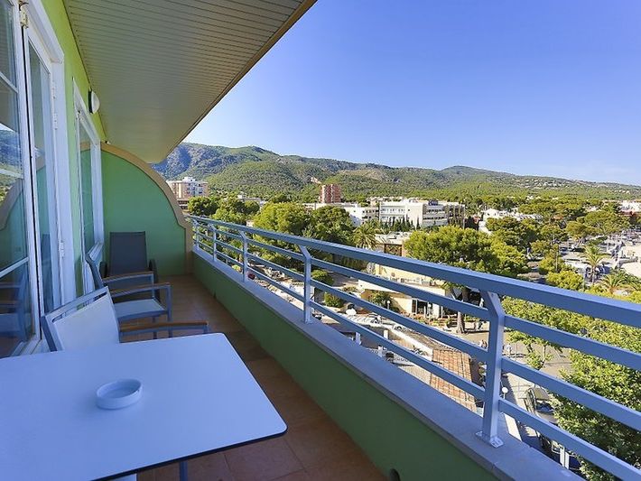 teren hotelu, balkon / taras