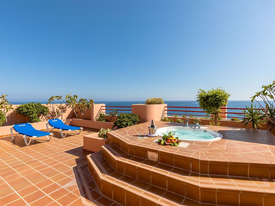 teren hotelu, balkon / taras