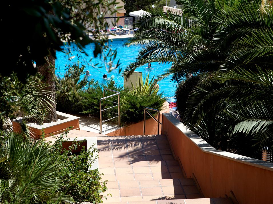 teren hotelu, basen