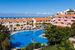 obiekt, teren hotelu, basen