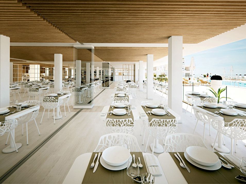 restauracja, wizualizacja
