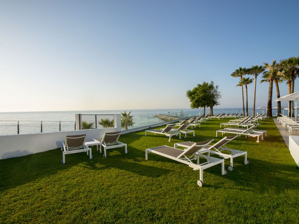 teren hotelu, balkon / taras