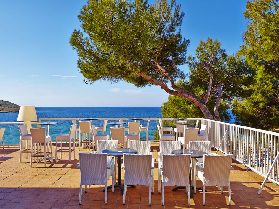 teren hotelu, balkon / taras