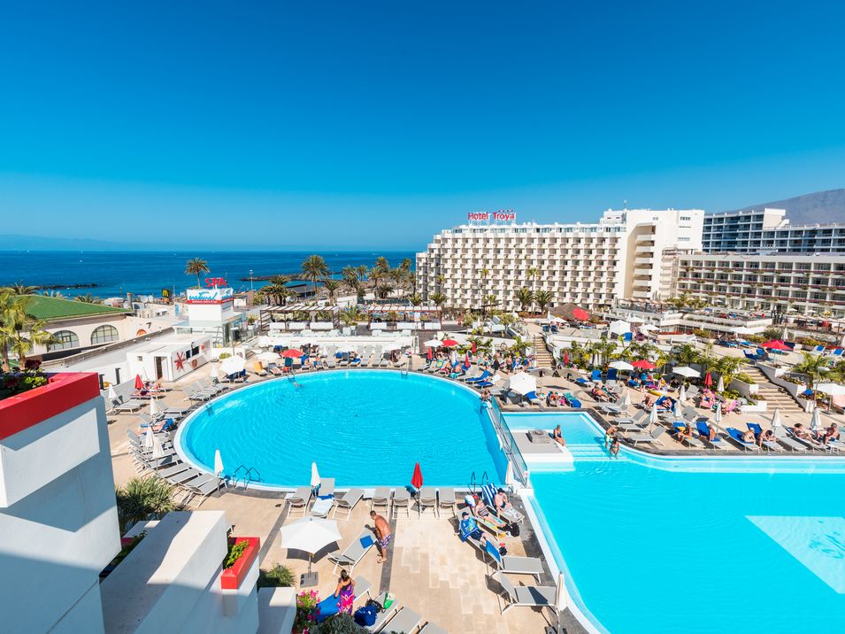 obiekt, teren hotelu, basen, wakacjepl