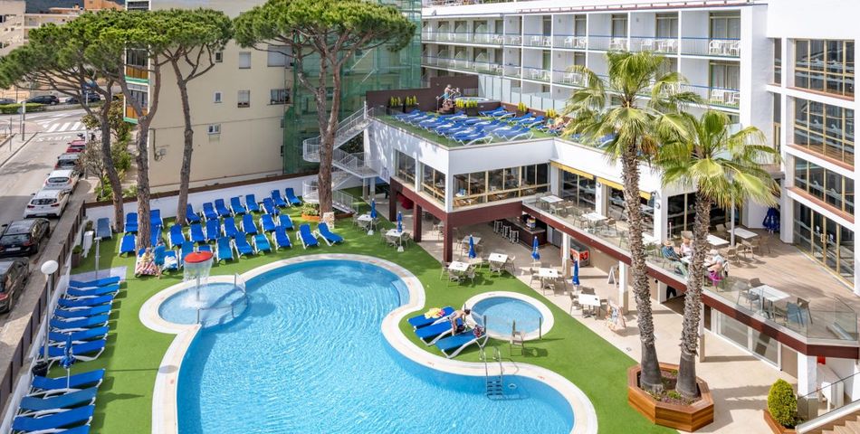 teren hotelu, basen