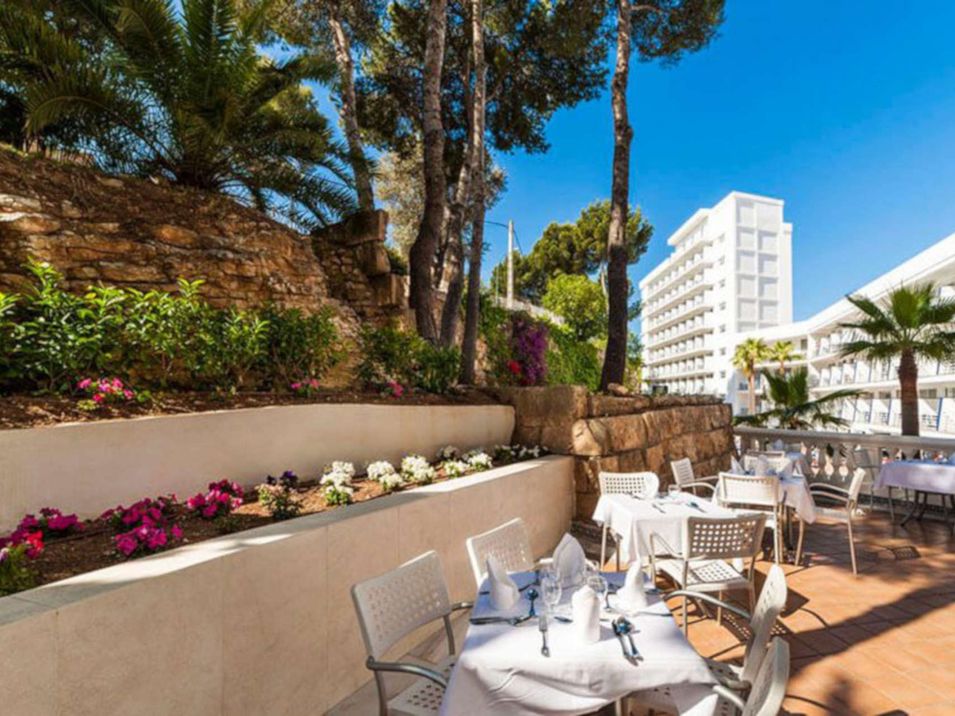 teren hotelu, restauracja