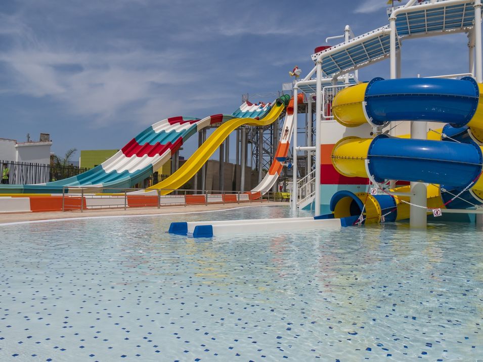 aquapark, zjeżdżalnia