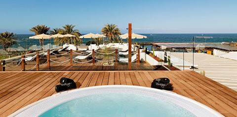 teren hotelu, jacuzzzi