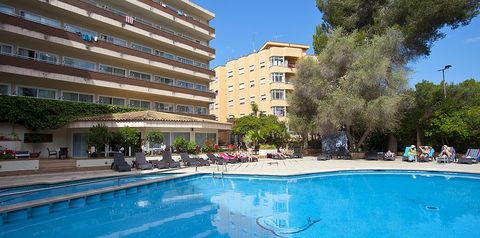obiekt, teren hotelu, basen