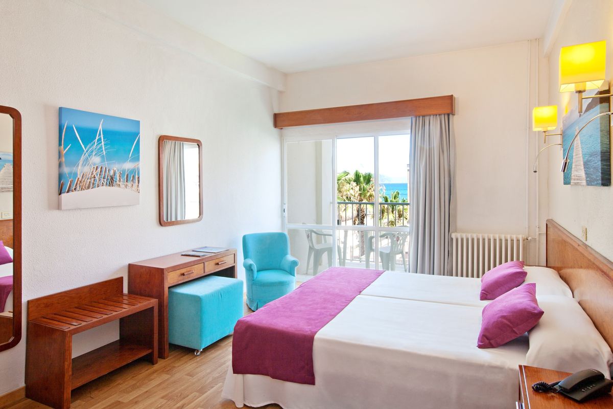 JS Sol de Can Picafort - pokój z widokiem na morze