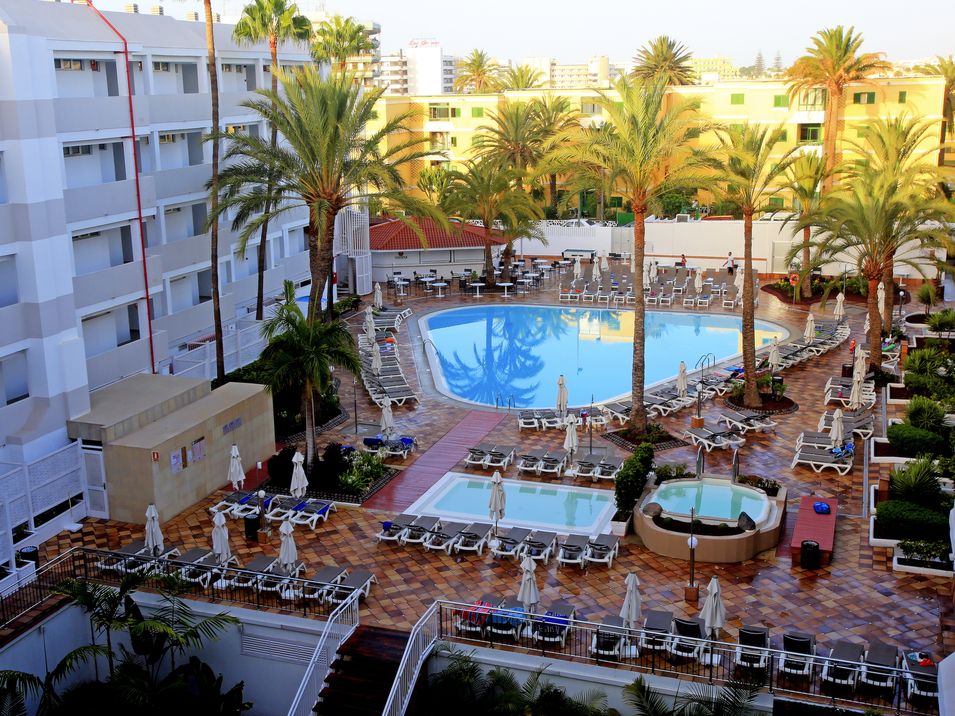 teren hotelu, basen