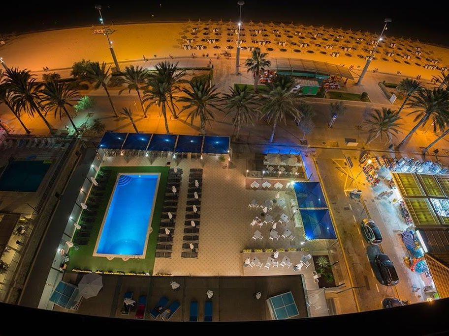 teren hotelu, basen