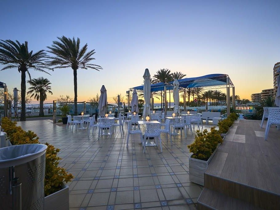 teren hotelu, restauracja