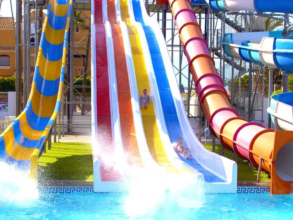 aquapark, zjeżdżalnia