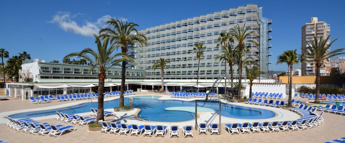 obiekt, teren hotelu, basen