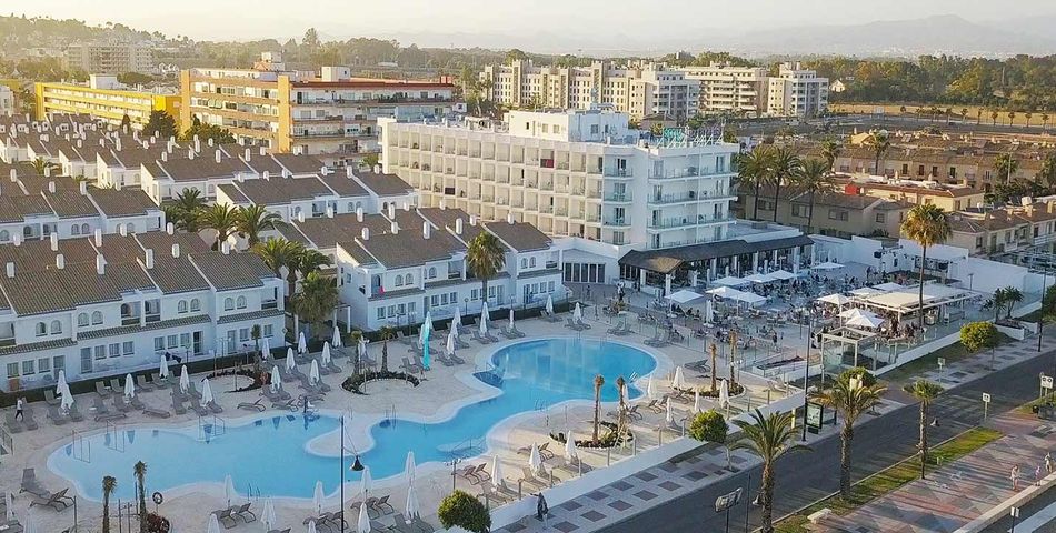 teren hotelu, basen