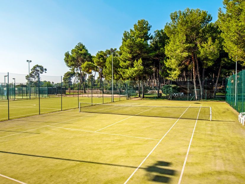 sport i rekreacja, korty tenisowe