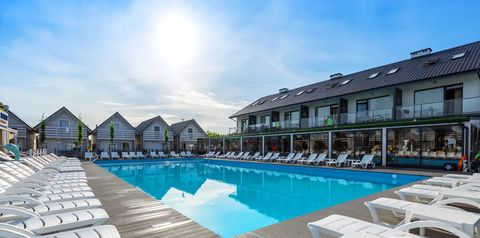 obiekt, teren hotelu, basen