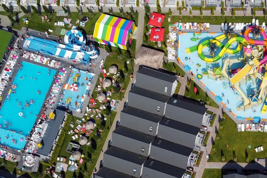 aquapark, teren hotelu, obiekt