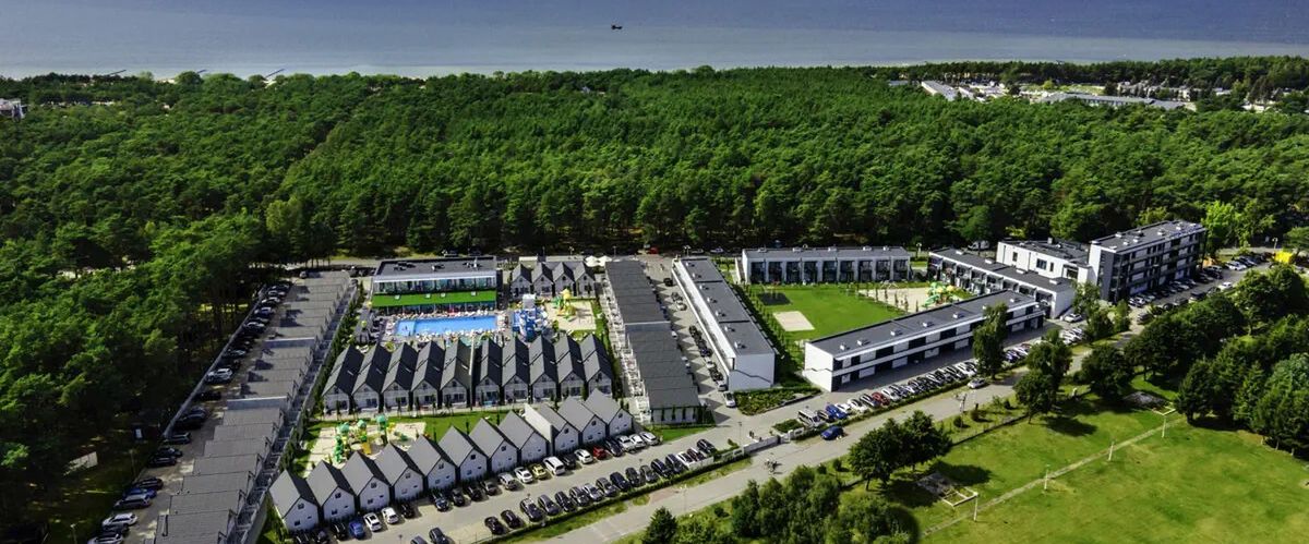 teren hotelu, obiekt