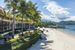 teren hotelu, restauracja, plaża