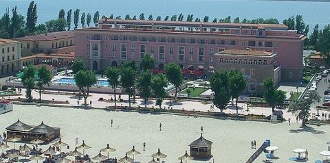 basen, plaża, obiekt