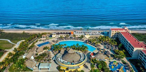 obiekt, teren hotelu, plaża