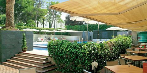 teren hotelu, balkon / taras, basen