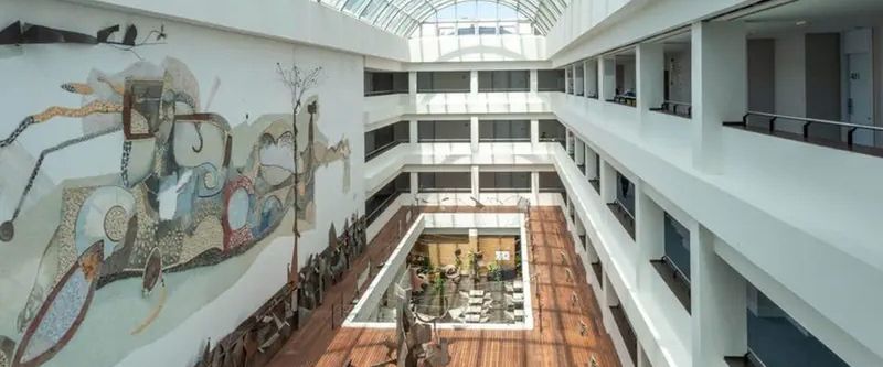 teren hotelu, obiekt