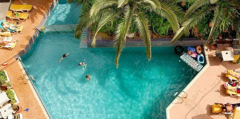 teren hotelu, plaża