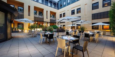 teren hotelu, restauracja