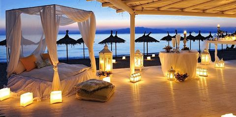 teren hotelu, plaża