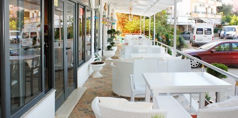 teren hotelu, restauracja