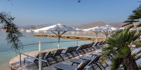 teren hotelu, plaża