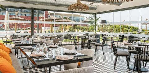 teren hotelu, restauracja