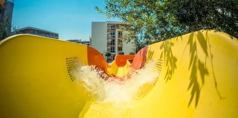 obiekt, aquapark, zjeżdżalnia