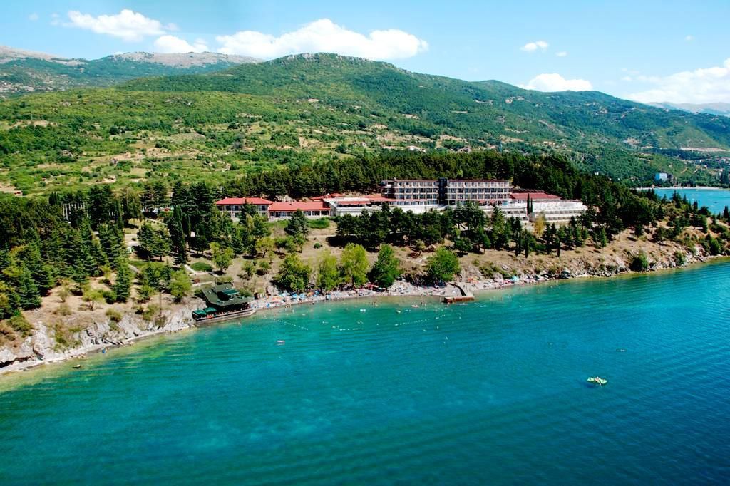 teren hotelu, plaża