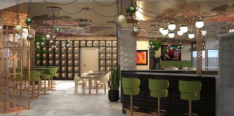 obiekt, restauracja, drink bar