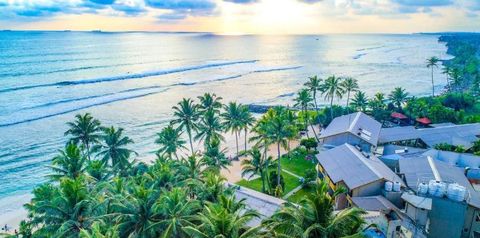 obiekt, teren hotelu, plaża