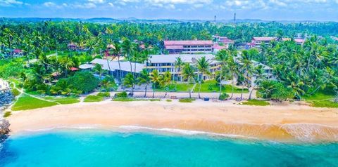 obiekt, teren hotelu, plaża