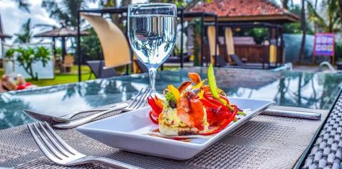 teren hotelu, restauracja