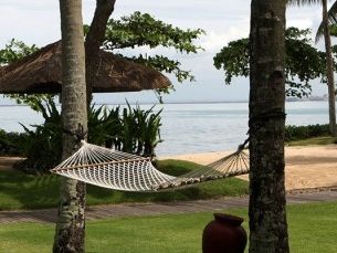 teren hotelu, plaża