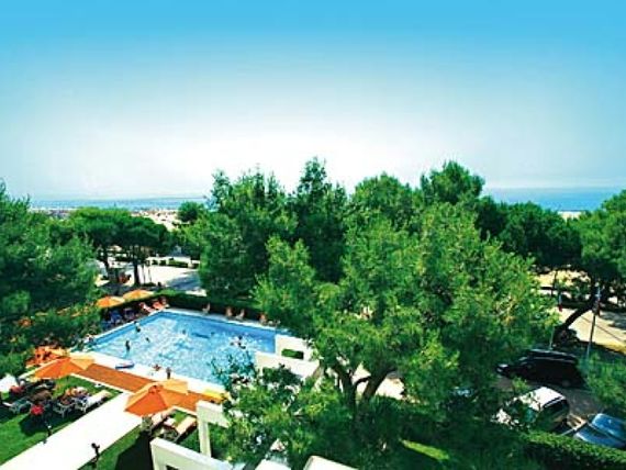 plaża, teren hotelu, basen